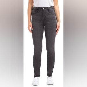 JORDACHE High Rise Curvy Skinny Charcoal Jegging
